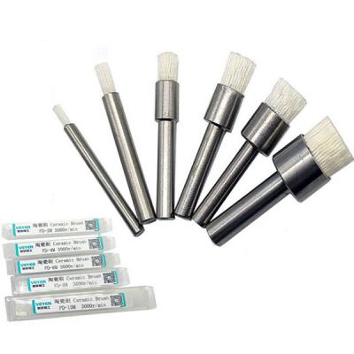 CNC surface deburring brushes, ceramic filament brushes, electric drill brushes
