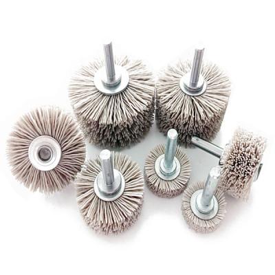 Electric drill brush, abrasive wire polishing brush, grinding flower head - 副本