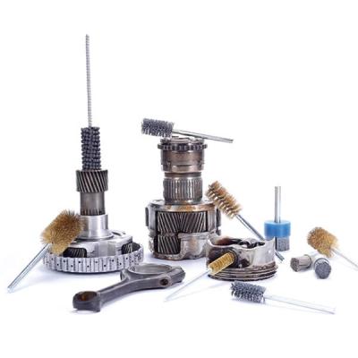 Silicon Carbide Bore Brush CNC Cutting Tools For Cross Hole Deburring