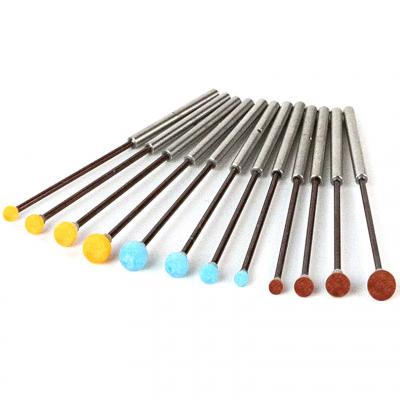 Stone grinding rod, cross hole deburring, orifice grinding head